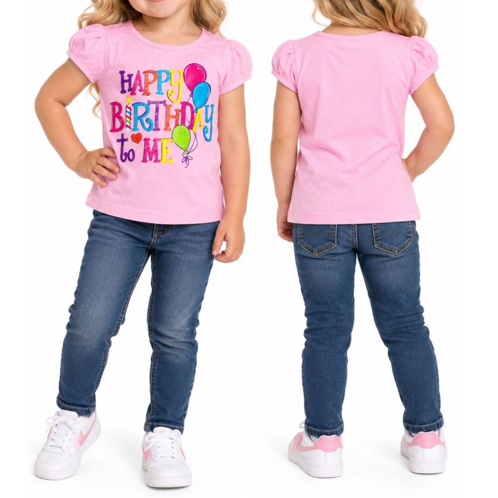 🔥 5 for $30 🔥 Healthtex “Happy Birthday to Me” T-Shirt | 3T